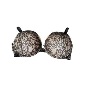 Victoria’s Secret Women’s Black Lace Very Sexy Push-Up Bra Size‎ 36DD